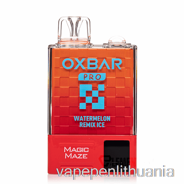 Oxbar Magic Maze Pro 10000 Vienkartinis Arbūzų Remiksas Ledo Vape Skystis
